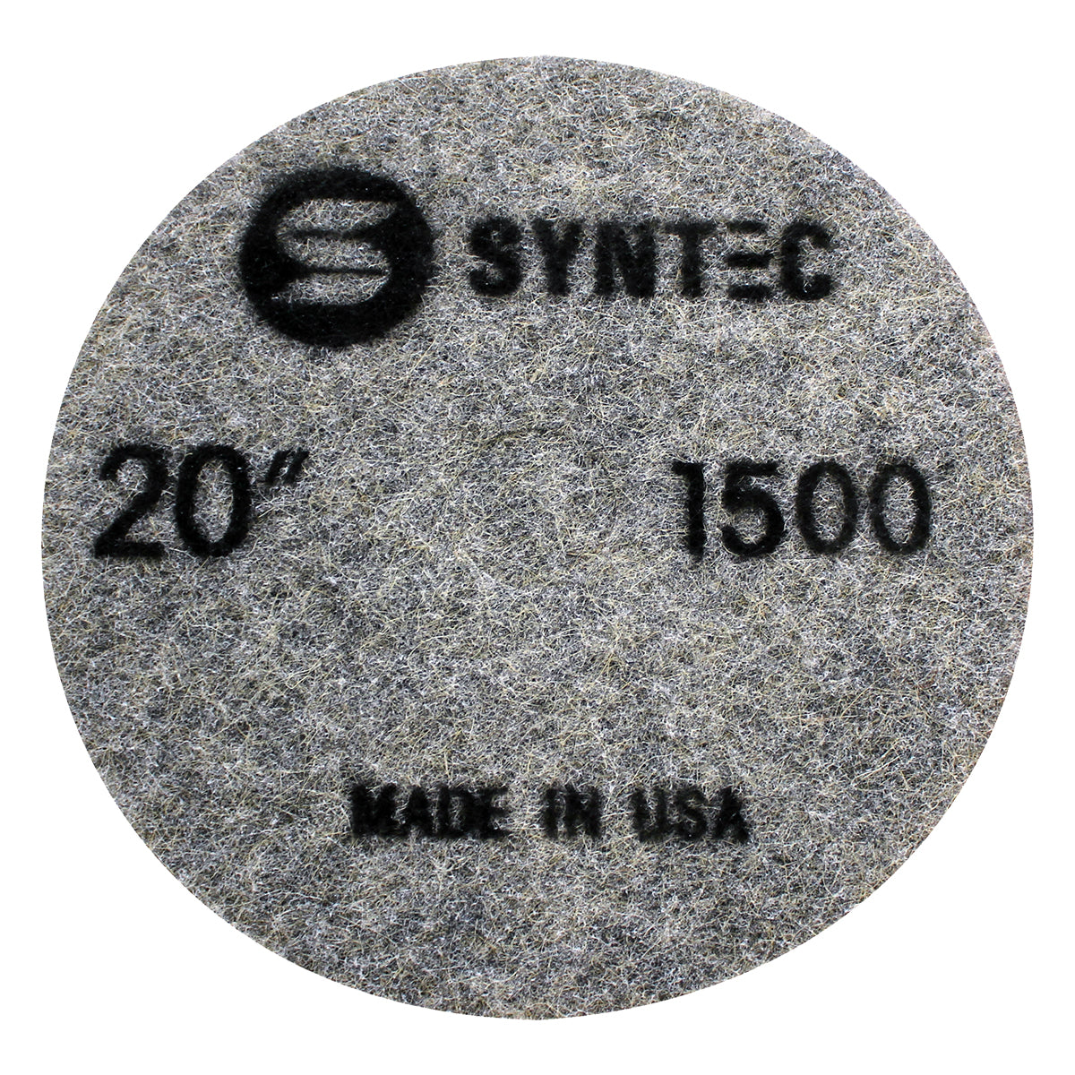 EDCO Syntec 20" 1500-Grit Pro Burnishing Pad (5 Pack) for use with Magna-Trap® Grinders/Polishers.
Burnishing pads featuring fine-grit Diamond and Resin that generate heat to activate the floor guard, producing a polished surface with a brilliant shine.