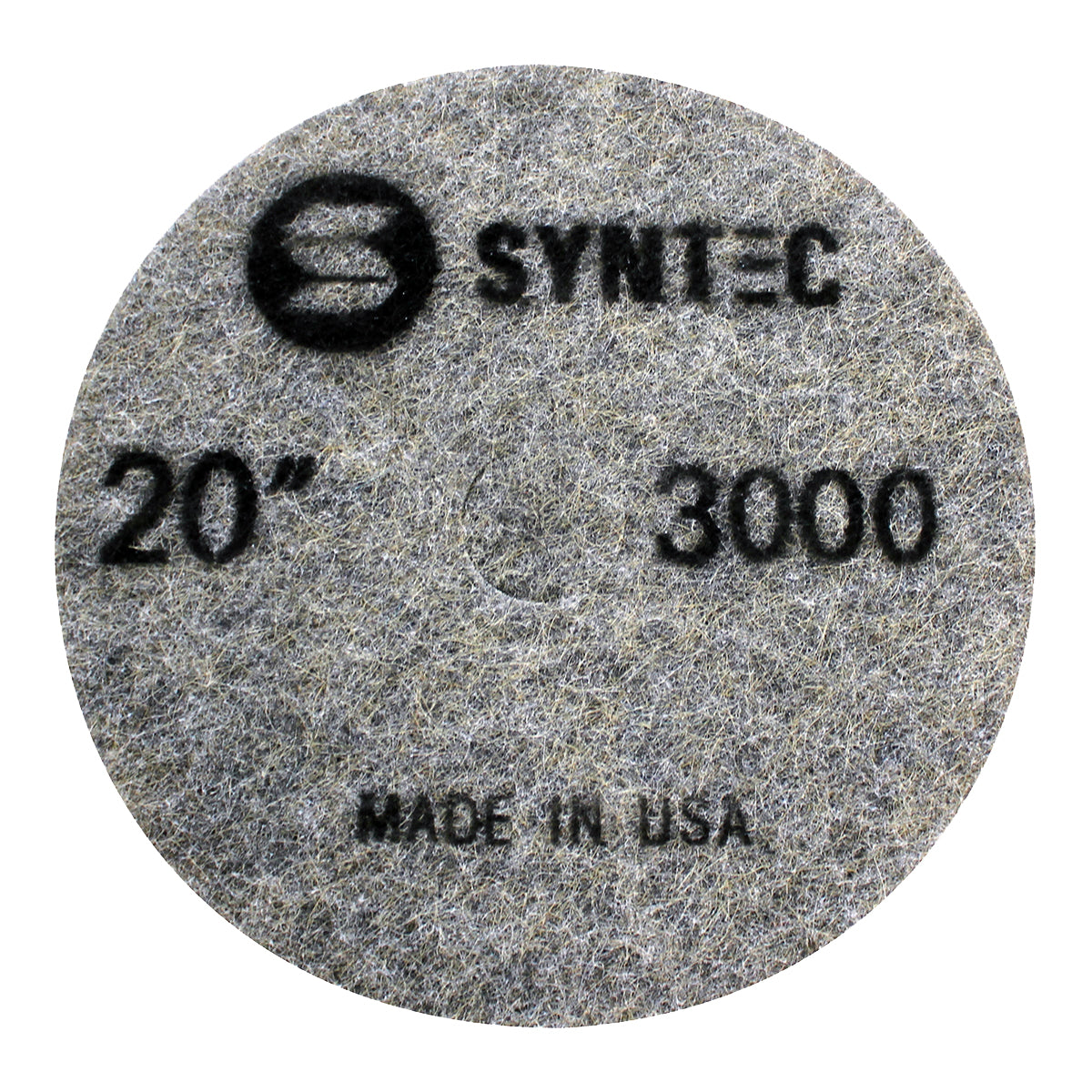 EDCO Syntec 20" 3000-Grit Pro Burnishing Pad (5 Pack) for use with Magna-Trap® Grinders/Polishers.
Burnishing pads featuring fine-grit Diamond and Resin that generate heat to activate the floor guard, producing a polished surface with a brilliant shine.