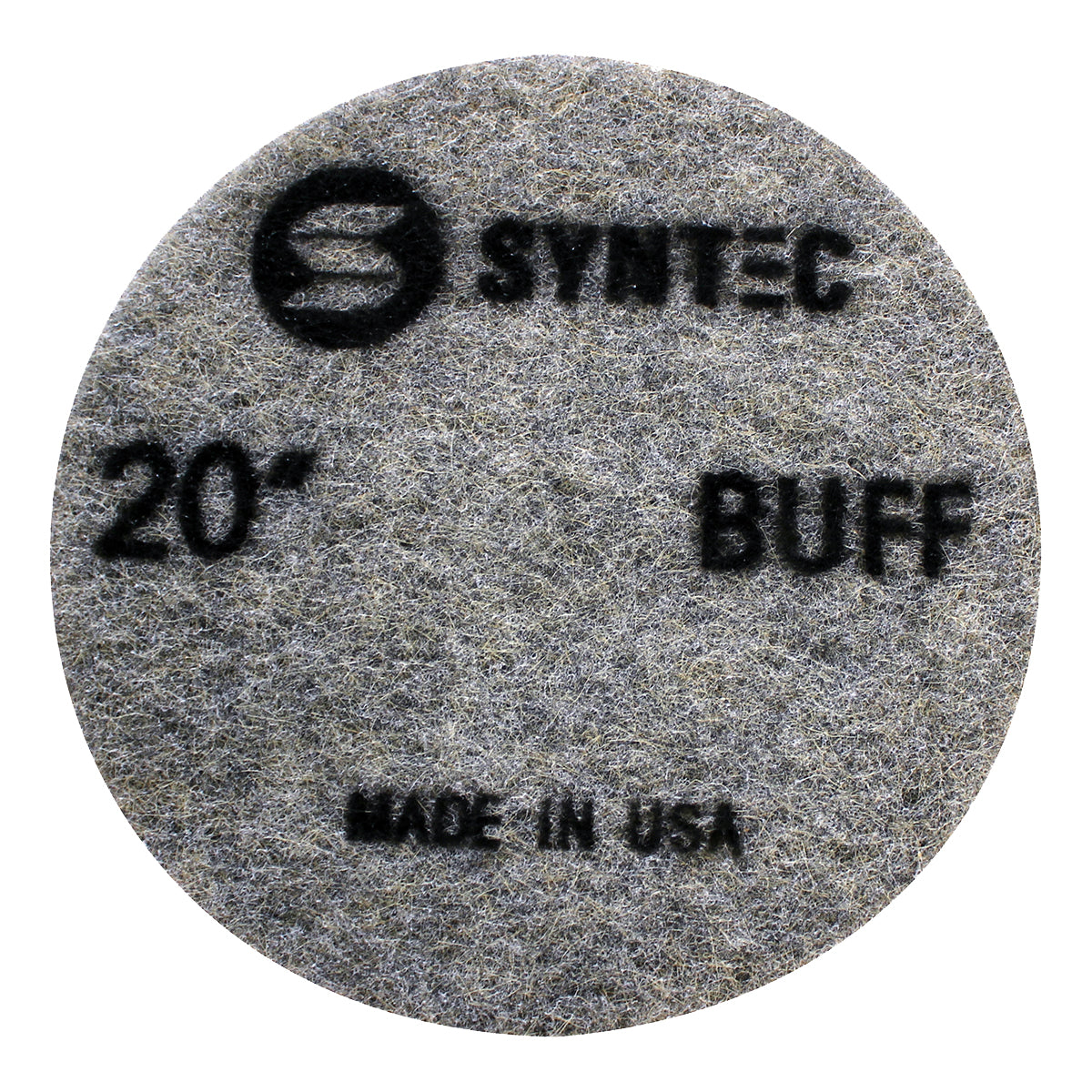 EDCO Syntec 20" BUFF-Grit Pro Burnishing Pad (5 Pack) for use with Magna-Trap® Grinders/Polishers.
Burnishing pads featuring fine-grit Diamond and Resin that generate heat to activate the floor guard, producing a polished surface with a brilliant shine.