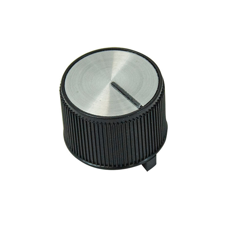 Switch Knob for XPOWER Air Circulator models FC-250AD, FC-250D & FC-420, Axial Fan models X-35AR, X-39AR, X-47ATR & X-48ATR, Air Scrubber models X-2480A, X-2580, X-3400A, X-3580 & X-3780, Air Filtration Systems AP-1800D & AP-2500D, and Drum Fan FD-630D
Part #: 020-010
Old Part #'s: AP-2500D-34, FC-250AD-09, FC-250D-06, FC-420-13, XX-2480A-02, XX-2580-02, X-3400A-19, XX-034AR-10, XX-3580-13, XX-3780-13, XX-39AR-07, X-4700A-14, XX-47ATR-10, XX-48ATR-10