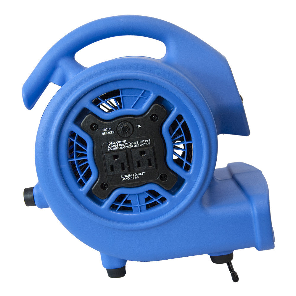 XPOWER P-100A 1/8 HP Mini Air Mover - Mini Air Mover - XPOWER