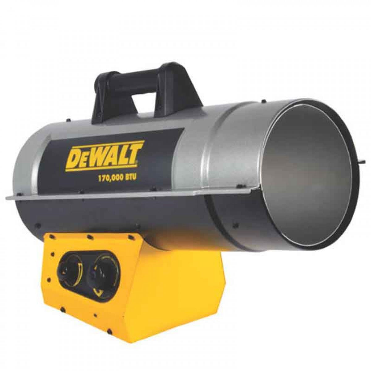 DEWALT Forced Air Propane Heater 160,000-210,000 BTU/Hr. - DXH210FAVT - Heater - DEWALT
