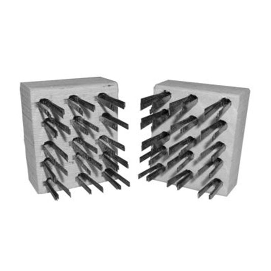 EDCO Wire Brush with Wedge for Magna-Trap® Classic Single &amp; Dual Disc Floor Grinders