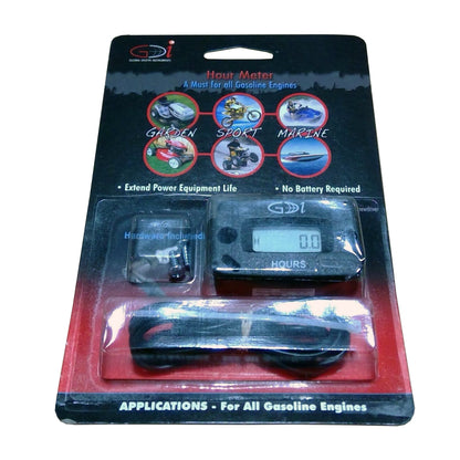 EDCO Hour Meter, Inductive for Magna-Trap® Single &amp; Dual-Disc Floor Grinders.