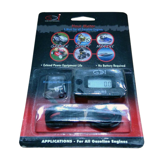 EDCO Hour Meter, Inductive for Magna-Trap® Single &amp; Dual-Disc Floor Grinders.