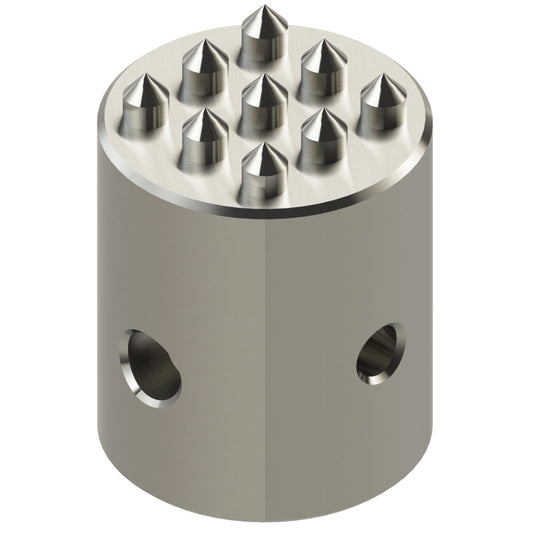 EDCO 9-Point Tungsten Carbide Bit Assembly for CD-3 &amp; CD-5 Crete-Crusher®
