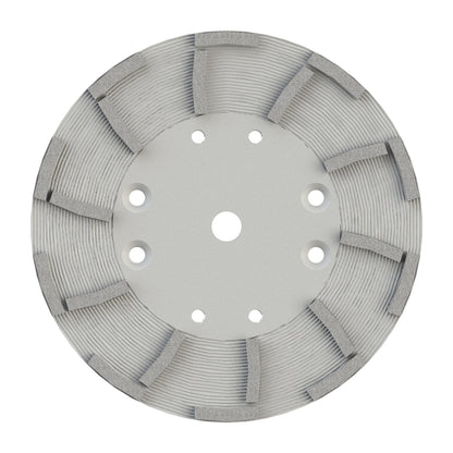 EDCO 10" - 20 Segment Diamond Disc (White) Medium Hard Bond for Abrasive Concrete, for use with 10" Magna-Trap® Turbo Grinder.

30-40 Grit, For&nbsp;Standard Concrete Applications.