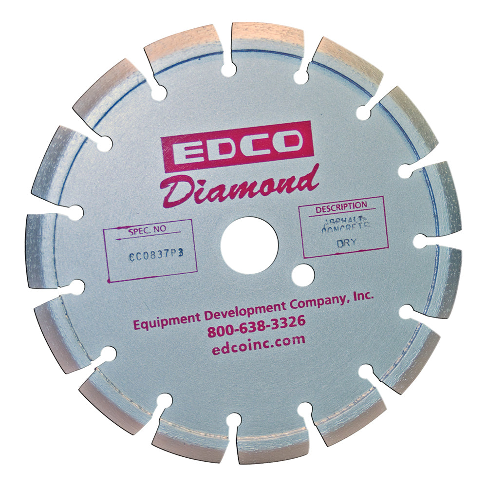 EDCO 7” x .090 x 1.5 Diamond Blade for CPM-8 Crete-Planer
