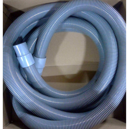 EDCO 2” x 25’ Plastic Crush-Proof Hose with Connector for Vortex Vacuum Systems