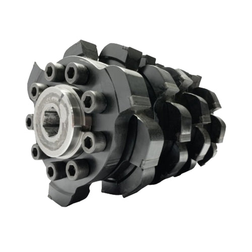 EDCO 8” PCDiamond Drum Round Tooth Complete for CPM-8 Walk-Behind Crete-Planer®