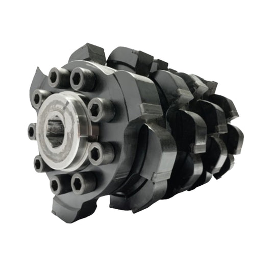 EDCO 8” PCDiamond Drum Round Tooth Complete for CPM-8 Walk-Behind Crete-Planer®