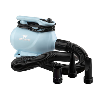 XPOWER B-123 High Velocity Pet Dryer w/ Heat and Variable Speed (4.5 HP)