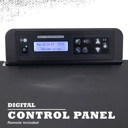 Cleveland Iron Works Bay Front Pellet Stove - PSBF66W-CIW