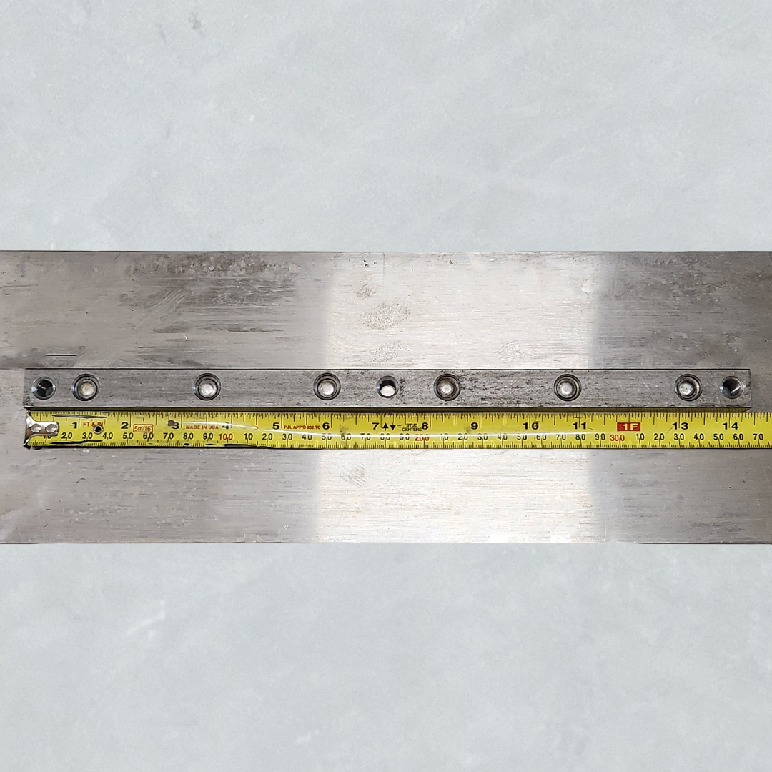 Finish Blade for 120cm (~48") Trowel - Barikell MK8 w/10mm Bolts - 4 Pack