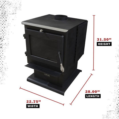 Medium Wood Stove - WS110-CIW