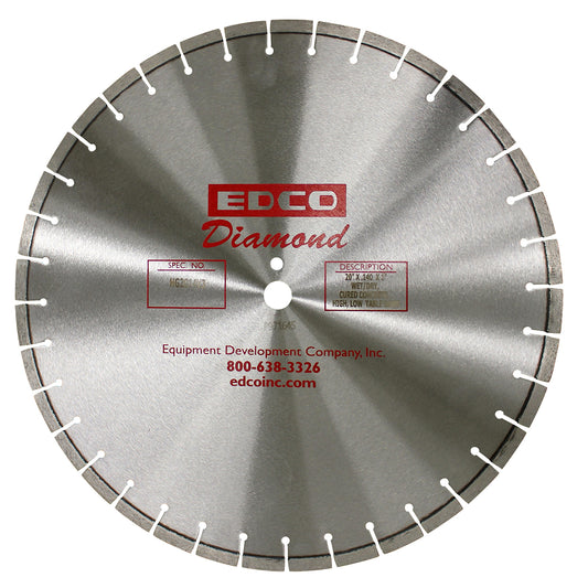 EDCO 20" General Purpose Diamond Blade for 20" Self-Propelled Saws