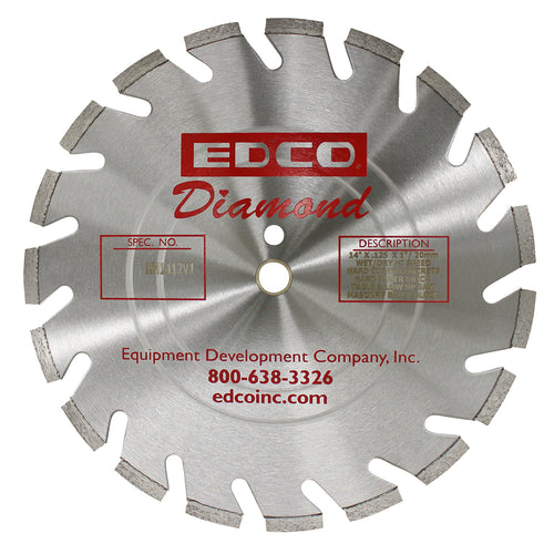EDCO 14" Hard Concrete Diamond Blade for 14" Walk-Behind Saws