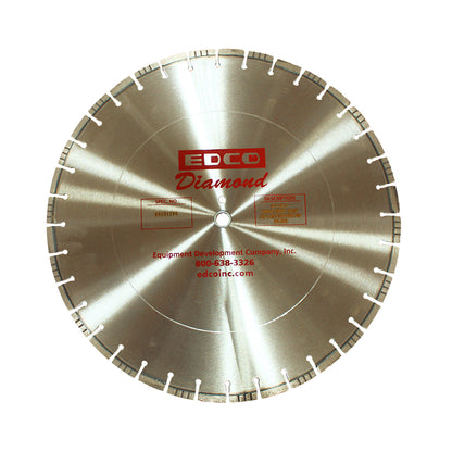 EDCO 20" Universal Diamond Blade (20” x .125 x 1”) for use with 20" Walk-Behind Saws