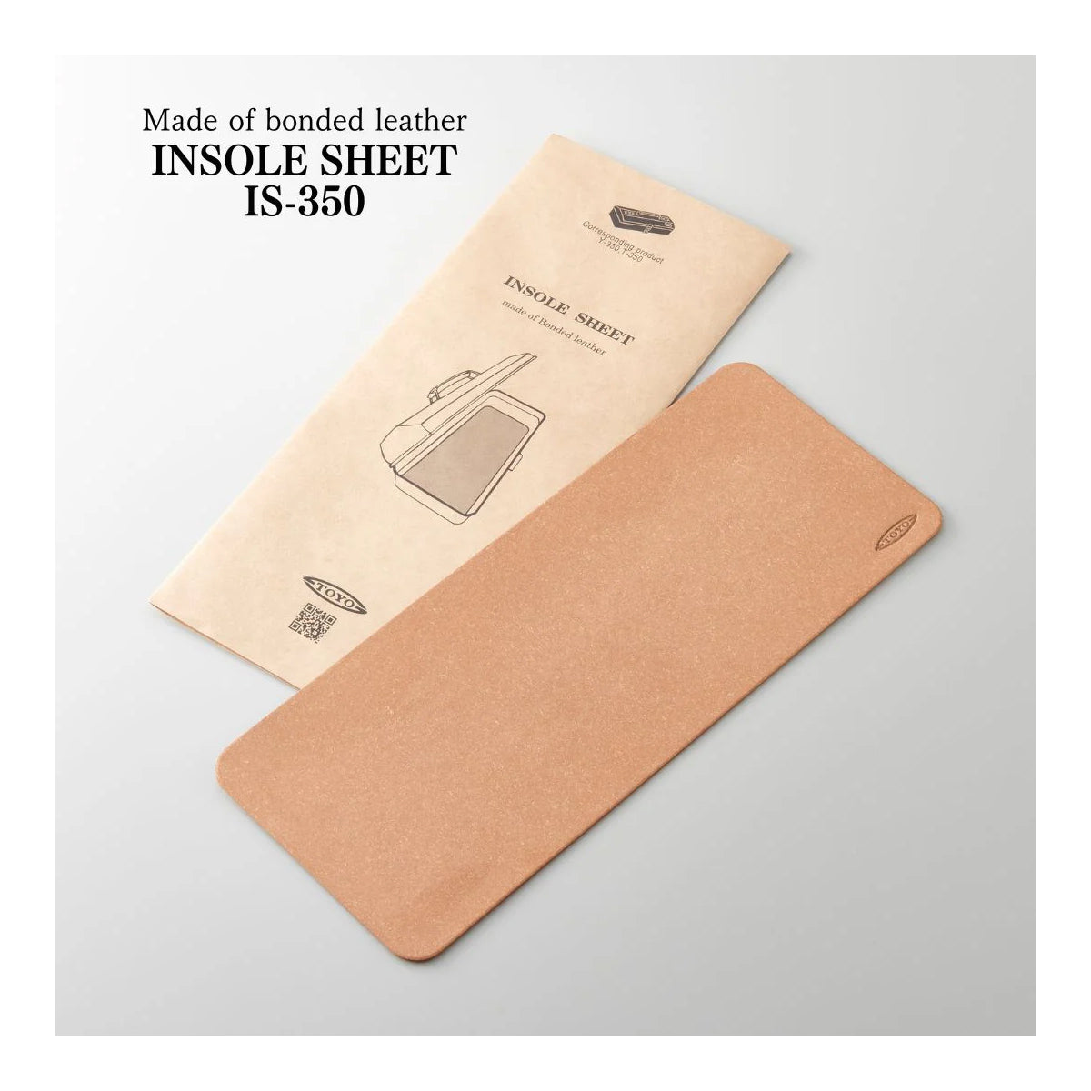 TOYO IS-350 Bonded Leather Insole Sheet