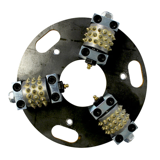 Conversion Plate for Diamatic®/Sase® 780 With 3 Large Bush Hammers