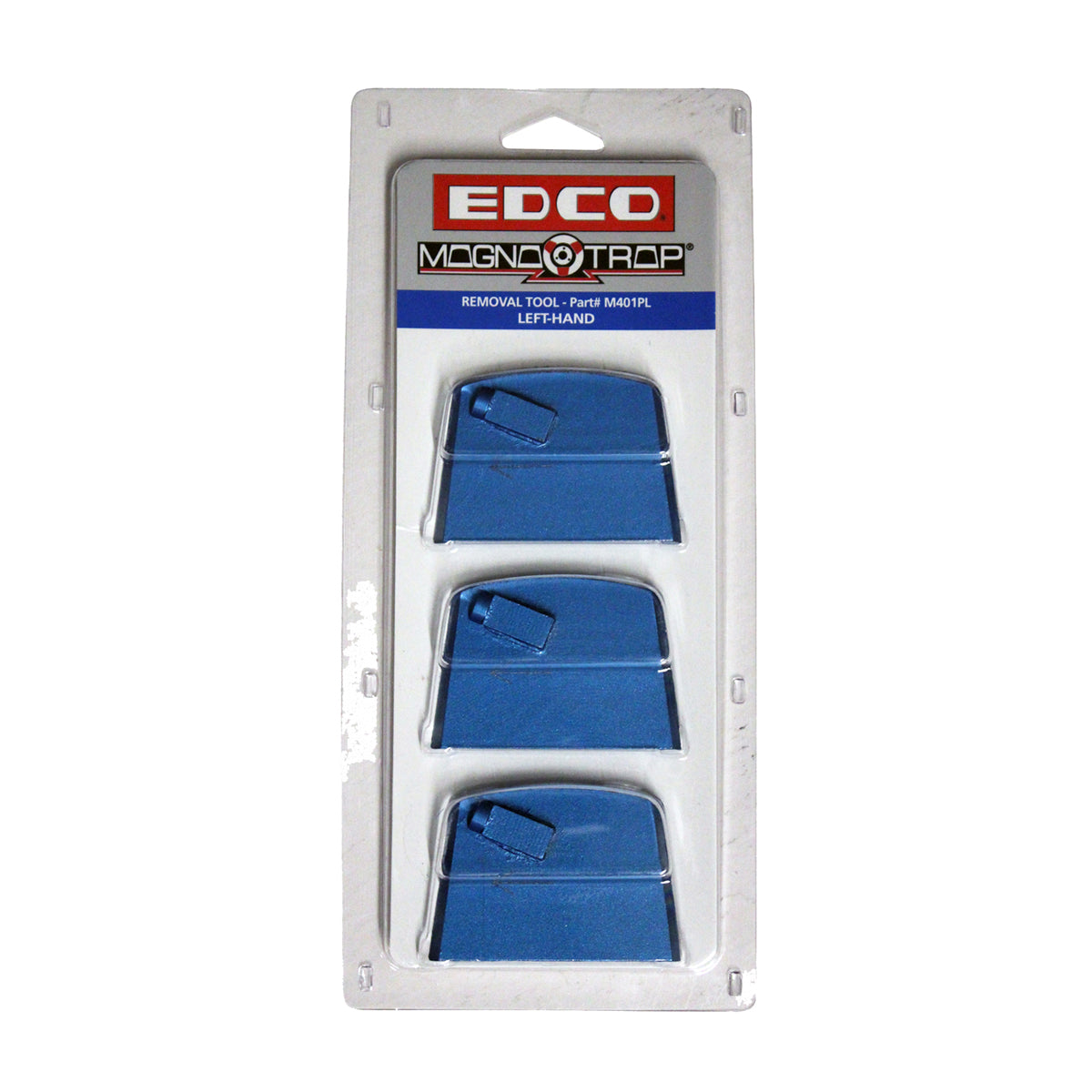 EDCO Economy Removal Tool (Blue), Left Hand (3 Pack) for use on Magna-Trap® Single &amp; Dual-Disc Floor Grinders.

Designed for industrial-strength removal of thick, hard coatings, and for texturing concrete surfaces.
