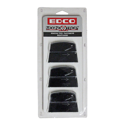 EDCO Economy Removal Tool (Black), Right Hand (Blister Pack of 3) for use on Magna-Trap® Dual-Disc Floor Grinders only.

Designed for industrial-strength removal of thick, hard coatings, and for texturing concrete surfaces.

Note: Dual-Disc grinders require both Left &amp; Right Hand tools.