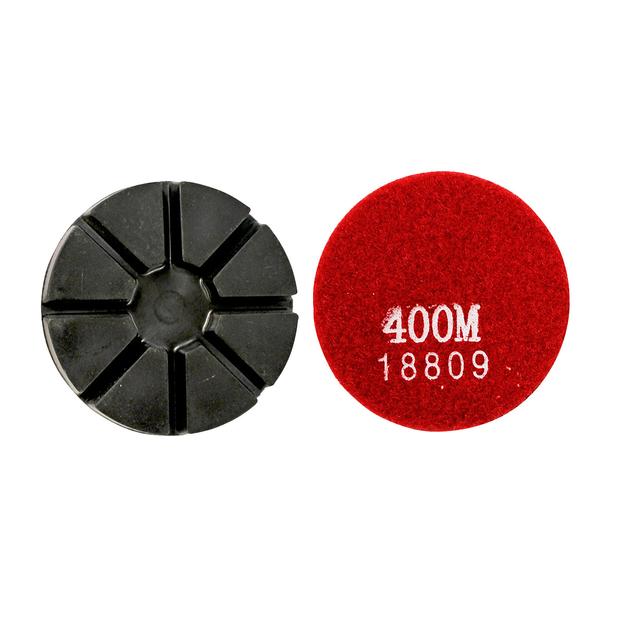 EDCO 3″ 400-Grit Premium Metal Resin Puck with Velcro Back for Magna-Trap® Floor Grinders.

Made from a combination of metal powders and resins, these pucks offer double the durability of standard resin pucks. Designed as robust hybrids, available in up to 400-Grit and effective for both wet and dry polishing applications.