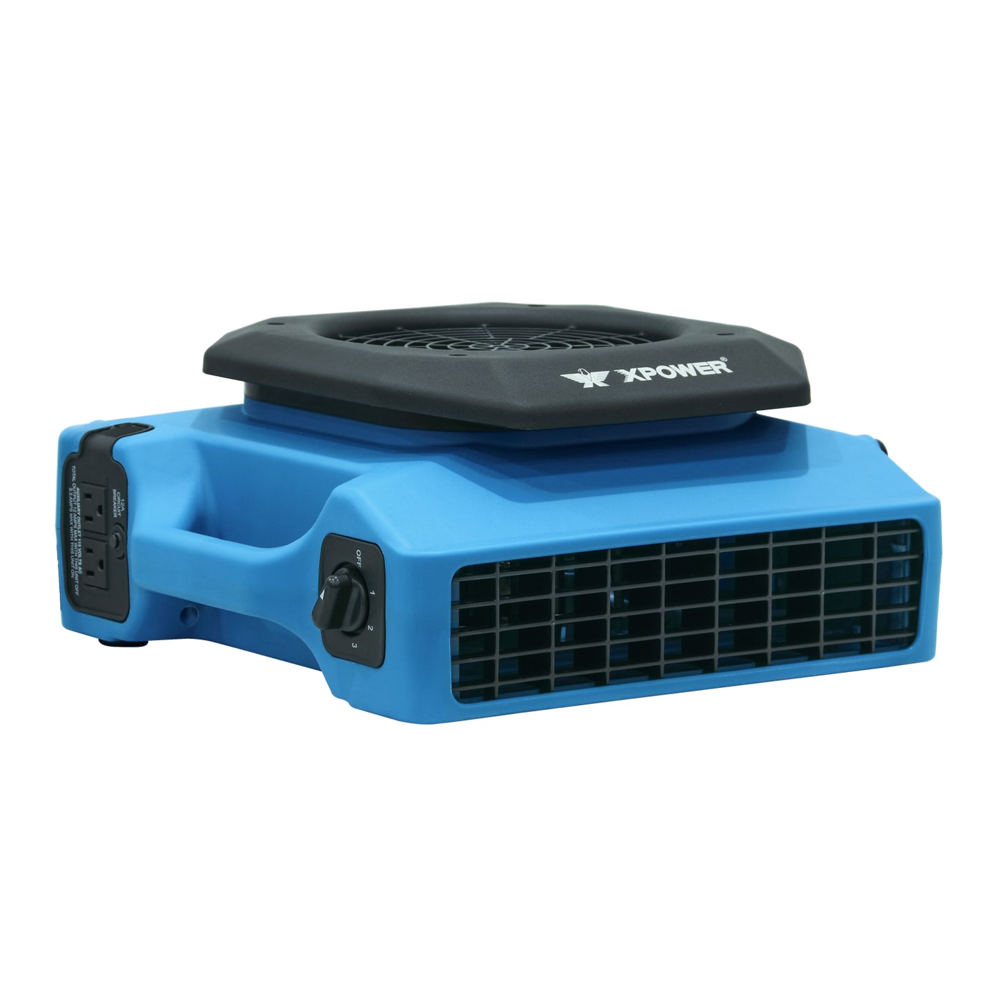 XPOWER PL-650A 1/3 HP 650 CFM Professional Low Profile Air Mover