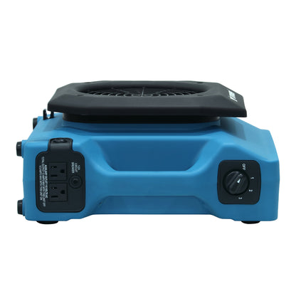XPOWER PL-650A 1/3 HP 650 CFM Professional Low Profile Air Mover