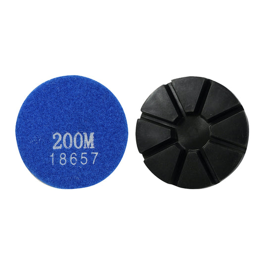 EDCO 3″ 200-Grit Premium Resin Puck with Velcro Back for Magna-Trap® Floor Grinders.

Effectively eliminate scratches caused by metal bonds. Designed for hard materials, delivering a refined, polished finish. Available in up to 3000-Grit.