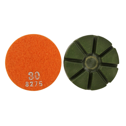 EDCO 3″ 30-Grit Premium Resin Puck with Velcro Back for Magna-Trap® Floor Grinders.

Effectively eliminate scratches caused by metal bonds. Designed for hard materials, delivering a refined, polished finish. Available in up to 3000-Grit.