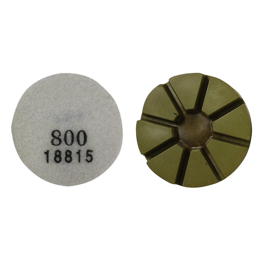EDCO 3″ 800-Grit Premium Resin Puck with Velcro Back for Magna-Trap® Floor Grinders.

Effectively eliminate scratches caused by metal bonds. Designed for hard materials, delivering a refined, polished finish. Available in up to 3000-Grit.