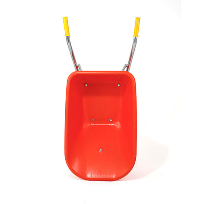 TUFX 6 cu. ft. Poly Tray Contractor Wheelbarrow