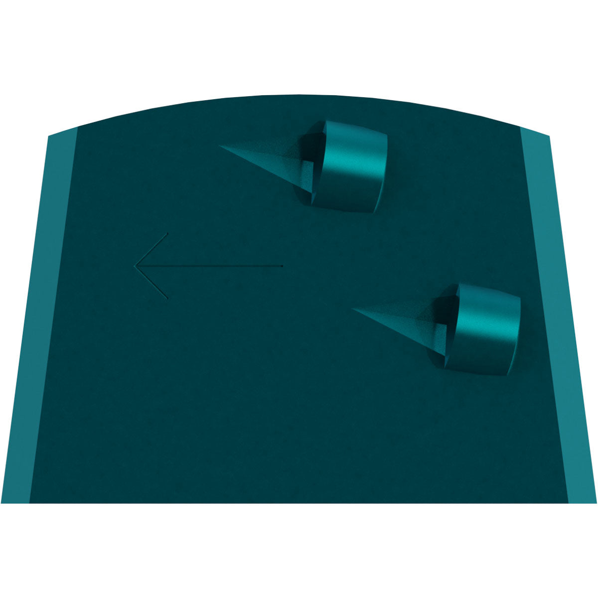 EDCO Dyma-PCD w/ Backing Segment, (Blue) Left Hand (3 Pack) for use with Magna-Trap® Single and Dual-Disc Floor Grinders.

Designed for penetrating industrial-grade coverings, waterproof membranes, and dense epoxy layers, this tool delivers medium texture and moderate scratch patterns on surfaces. The backing segment safeguards against the PCD causing digging or gouging concrete.