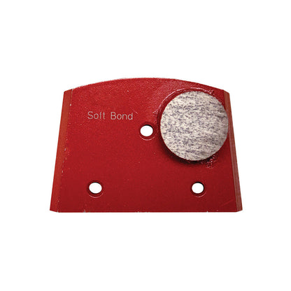 EDCO 30-Grit Single Dyma-Dot, (Red) Hard Concrete (3 Pack) for Magna-Trap® Floor Grinders.

Designed for powerful concrete grinding and effective removal of epoxies and tough coatings. Produces a clean finish with moderate scratching and without gouging. Ideal for general-purpose use, especially suited for coating removal.

For use with:

Magna-Trap® Floor Grinders, Single or Dual-Disc Models
Magna-Trap® Turbo Grinders, 7”, 9”, 10” Models
Classic-Style Grinders retrofitted with Magna-Trap® Multi-Tooling Dis