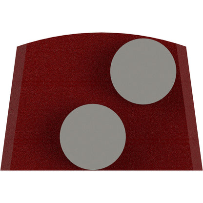 EDCO 120-Grit Double Dyma-Dot, (Red) for Hard Concrete (3 Pack).

Ideal for removing sealers, thin mil residential epoxies, brittle thinsets, and similar materials. It produces clean, smooth surfaces with minimal scratching and no gouging. This versatile product is suitable for various preparation and removal tasks.

For use with:

Magna-Trap® Floor Grinders, Single or Dual-Disc Models
Magna-Trap® Turbo Grinders, 7”, 9”, 10” Models
Classic-Style Grinders retrofitted with Magna-Trap® Multi-Tooling Disc