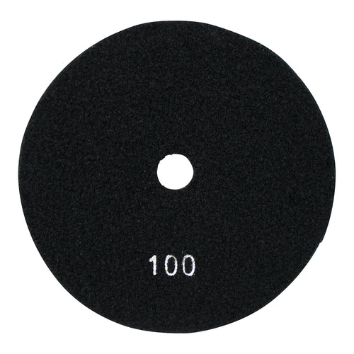 EDCO 7" Resin 100-Grit Polishing Pad, Wet/Dry for Handheld Grinder, or TMC-7 Turbo Edge Grinder w/ adapter.