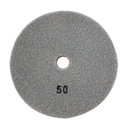 EDCO&nbsp;7" Resin 50-Grit Polishing Pad, Wet/Dry for Handheld Grinder, or TMC-7 Turbo Edge Grinder w/ adapter.