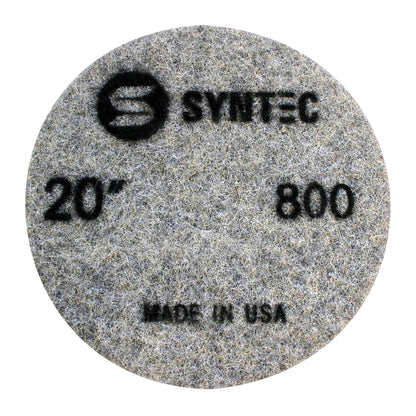 EDCO&nbsp;20" 800-Grit Pro Burnishing Pad (5 Pack) for use with Magna-Trap® Grinders/Polishers.

Burnishing pads featuring fine-grit Diamond and Resin that generate heat to activate the floor guard, producing a polished surface with a brilliant shine.