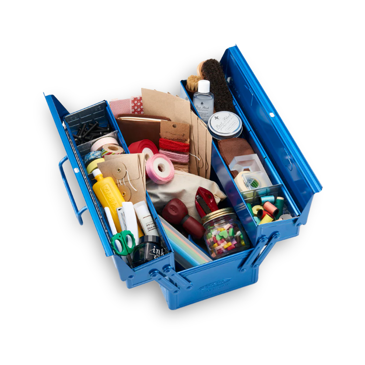 TOYO ST-350 Cantilever Toolbox (13.78 x 6.30 x 8.46 in)