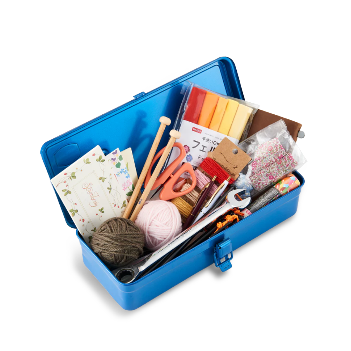TOYO T-320 Trunk Shape Toolbox (13.11 x 5.39 x 3.79 in)