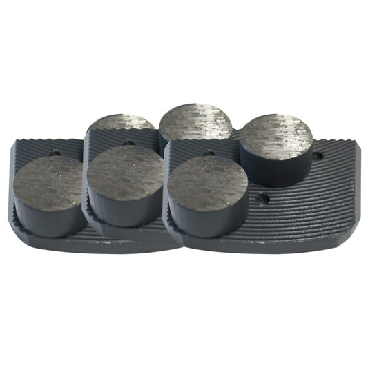 EDCO 30-Grit XL Double Dyma-Dots, Medium Concrete (3 Pack)