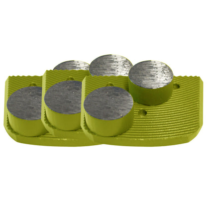 EDCO 30-Grit XL Double Dyma-Dots, Soft Concrete (3 Pack)