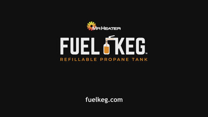 Mr. Heater Fuel Keg 1 lb Refillable Propane Cylinder