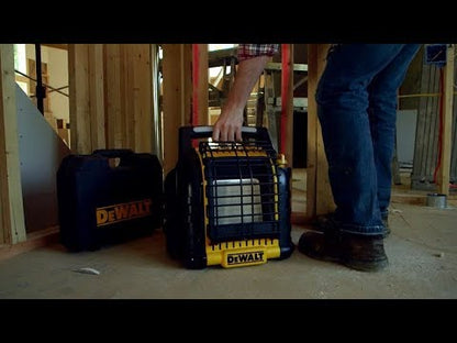 DeWalt Cordless Portable Propane Heater, 6,000-12,000 BTU/Hr. DXH12B
