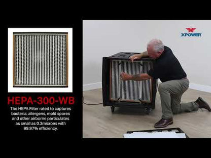 XPOWER AP-2000 Industrial HEPA Air Filtration System
