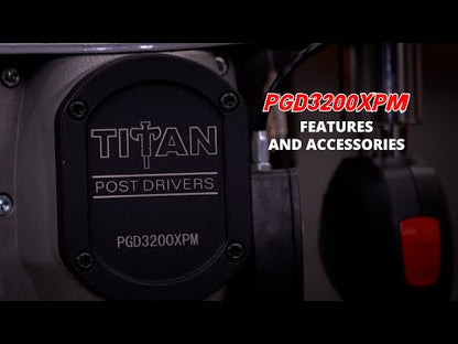 Titan PGD3200XPM Post Driver with Post Master Drive Cap
