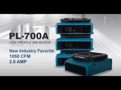 XPOWER PL-700A Low Profile Series Air Mover