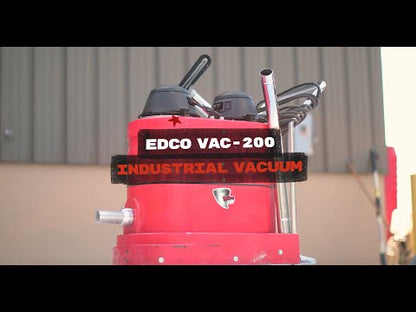EDCO Vortex 200 CFM Vacuum System, HEPA 2.0