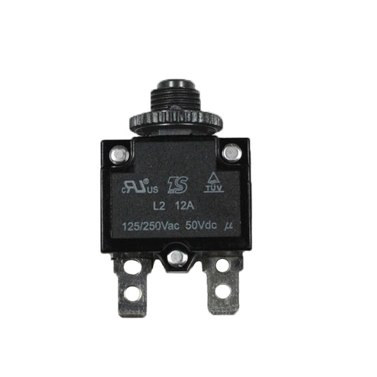 Circuit Breaker, Over Current Protector, 12A for XPOWER Axial Air Mover models P-21AR, P-26AR, X-35AR, X-39AR, X-47ATR, X-48ATR, Air Circulator model FC-250AD, Centrifugal Air Mover models P-80A, P-130A, P-230AT, P-450AT, X-400A, Air Scrubber models X-2480A &amp; X-3400A and Air Filtration Systems AP-1800D, AP-2000 &amp; AP-2500D

Part #: 018-001

Old Part #'s: AP-2000-02, AP-2500D-26, FC-250AD-07, PP-130A-03, PP-230AT-49, P-450AT-04, XX-2480A-14, X-3400A-09, XX-034AR-23, XX-39AR-03, PP-430AT-17, X-4700A-08